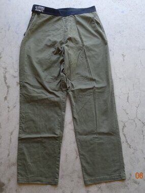 Jimmy Z EZ-In-Out Pants Army Green Mens 32